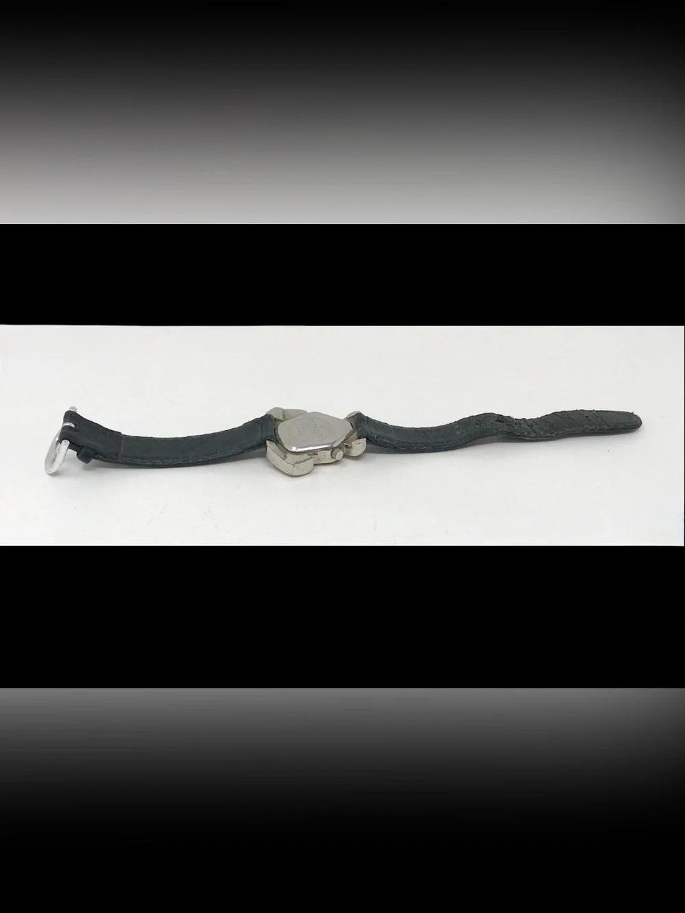 Timex 101 Dalmatians Lucky's Head Watch Face Leather Band Vintage Watch-8